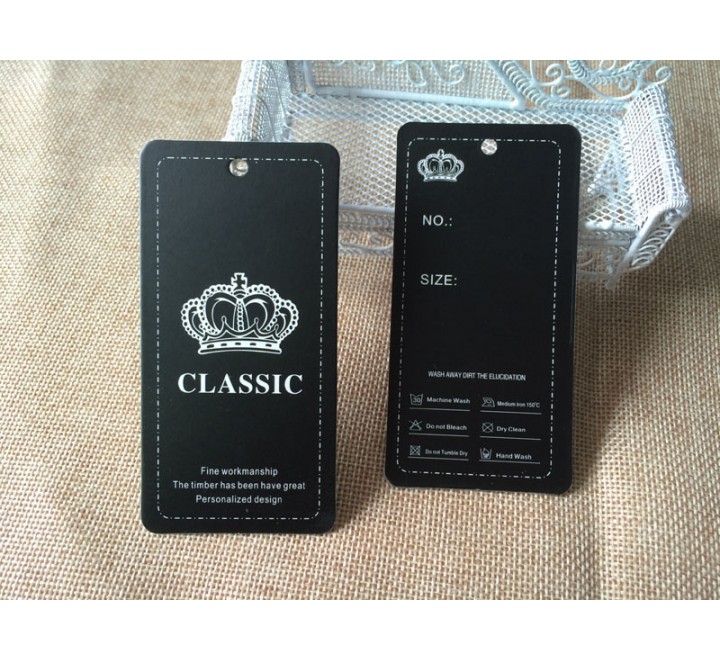 Rectangular Paper Hang Tags Rectangular Paper Hang Tags