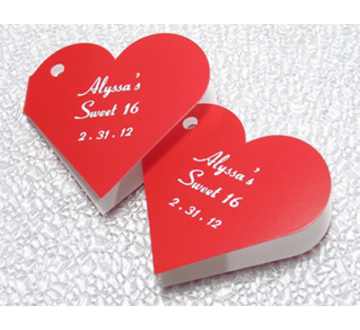 Die Cut Mini Heart Tags Die Cut Mini Heart Tags