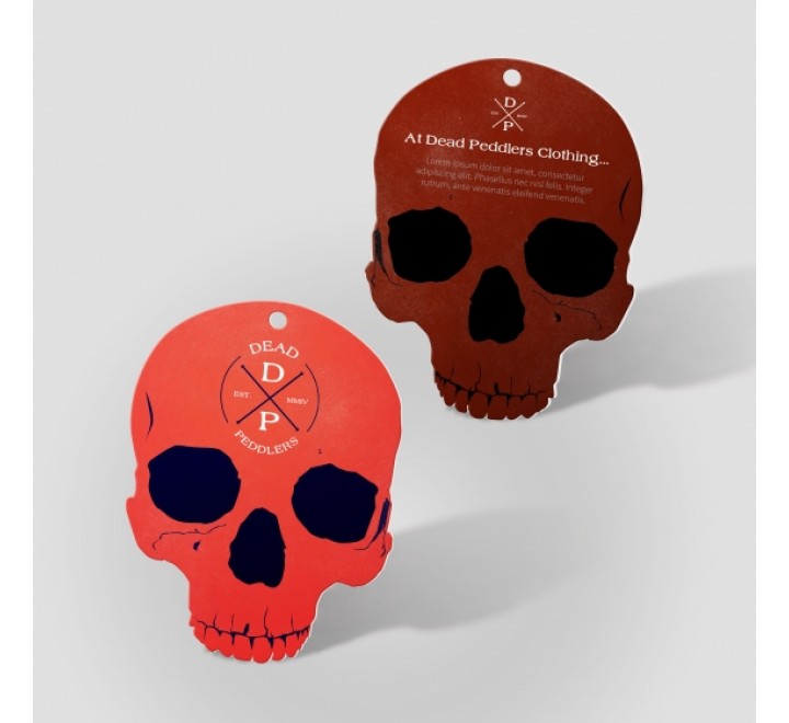 Die Cut Hats Tags Die Cut Hats Tags