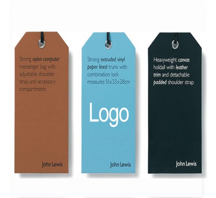 Die Cut Logo Hang Tags Die Cut Logo Hang Tags