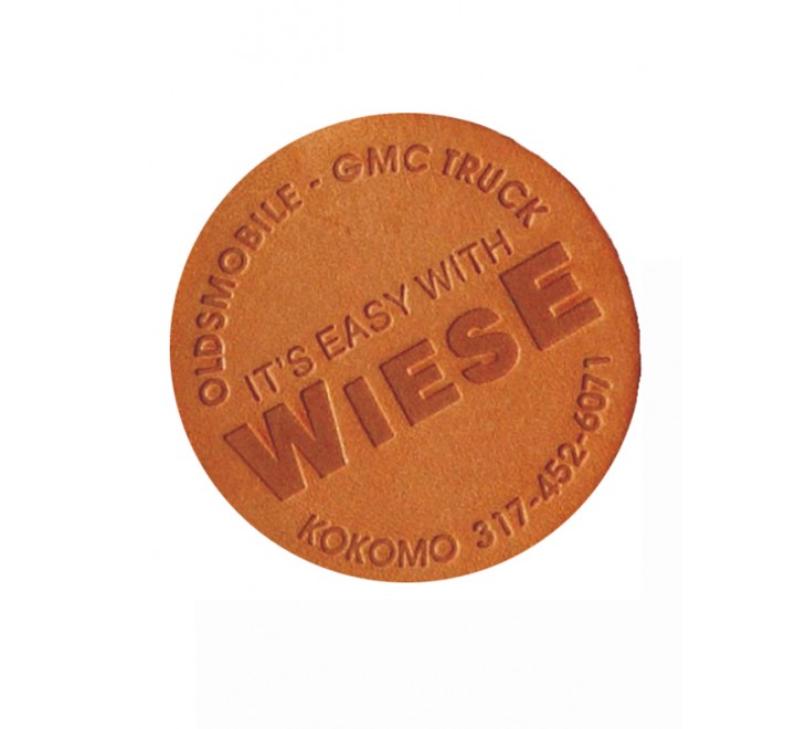 Round Leather Hang Tags Round Leather Hang Tags