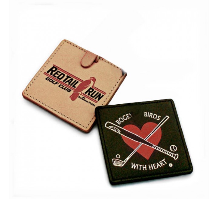 Square Leather Hang Tags Square Leather Hang Tags