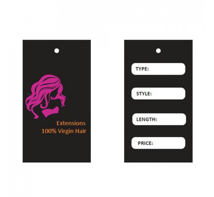 Square Hair Serum Hang Tags Square Hair Serum Hang Tags